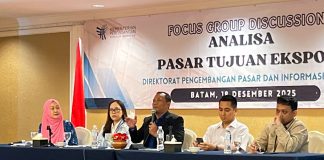 FGD Pasar Ekspor di Batam, Kolaborasi Pemerintah dan Kadin Perkuat Daya Saing UMKM