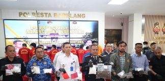 Polresta Barelang Musnahkan Barang Bukti Narkotika dari 9 LP, 11 Tersangka Diamankan