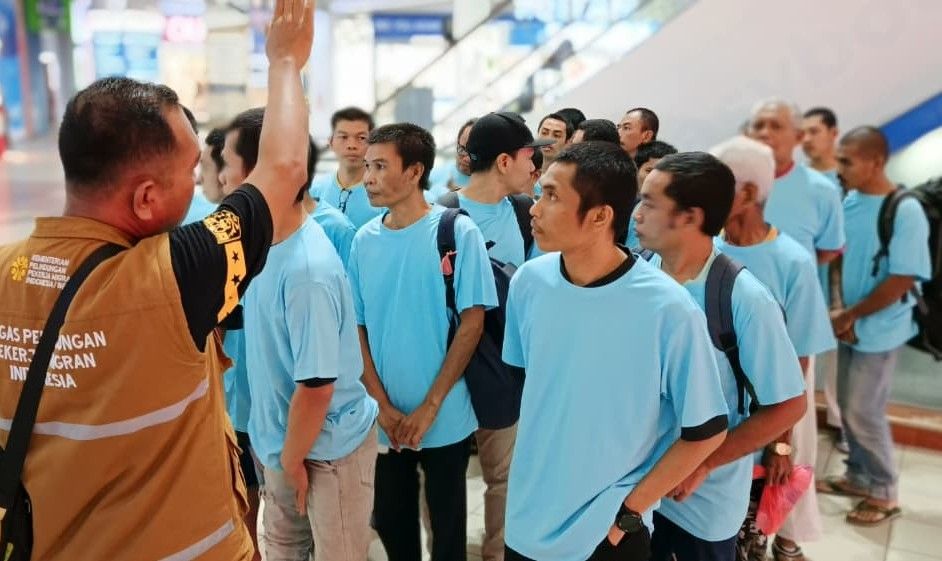 258 PMI Ilegal Dipulangkan dari Malaysia, 7 Orang Pernah Kecelakaan Laut