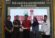 Tempuh Upaya RJ, Tersangka Kasus Narkotika di Karimun Jalani Rehabilitasi kasus narkotika di karimun