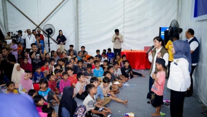 anak korban banjir sumatra