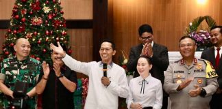 Pastikan Ibadah Natal Aman, Amsakar dan Li Claudia Sambangi Gereja-Gereja ibadah natal