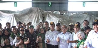 Wagub Nyanyang Dampingi Mentan Amran Sidak Hasil Penegahan Kanwil BC Tanjungbalai Karimun