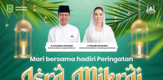 Hadirkan Ustaz Subki, Pemko Batam Gelar Peringatan Isra Mikraj di Masjid Agung Raja Hamidah