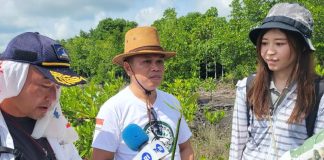 HPN 2026, Menteri Kehutanan dan Delegasi Jepang Tanam Mangrove di Bintan