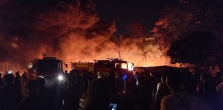 Kebakaran di Tanjunguncang Batam, Diduga Berasal dari Bengkel Ban Bekas