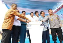 Hadiri Puncuran Kapal FLF Permata Borneo 1 Buatan Batam, Ini Pesan Wali Kota Amsakar