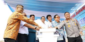 Hadiri Puncuran Kapal FLF Permata Borneo 1 Buatan Batam, Ini Pesan Wali Kota Amsakar