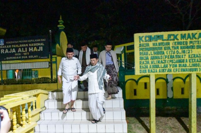 menag nasaruddin kunjungi penyengat