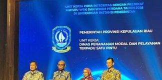 DPMPTSP Kepri Raih WBK, Bukti Komitmen Pelayanan Publik Bebas Korupsi