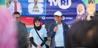 Gubernur Ansar Pimpin Penyambutan Kick Off Piala Dunia FIFA 2026 di Tugu Sirih