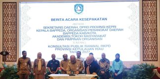 Konsultasi Publik RKPD Awali Perencanaan Pembangunan Pemprov Kepri tahun 2027