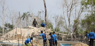 Ditpam Batam, TNI dan Polri Tertibkan Tambang Pasir Ilegal di KKOP Bandara tambang pasir ilegal batam