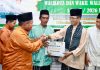 Safari Ramadan di Pulau Karas, Amsakar Serahkan Bantuan dan Ajak Jemaah Makmurkan Masjid