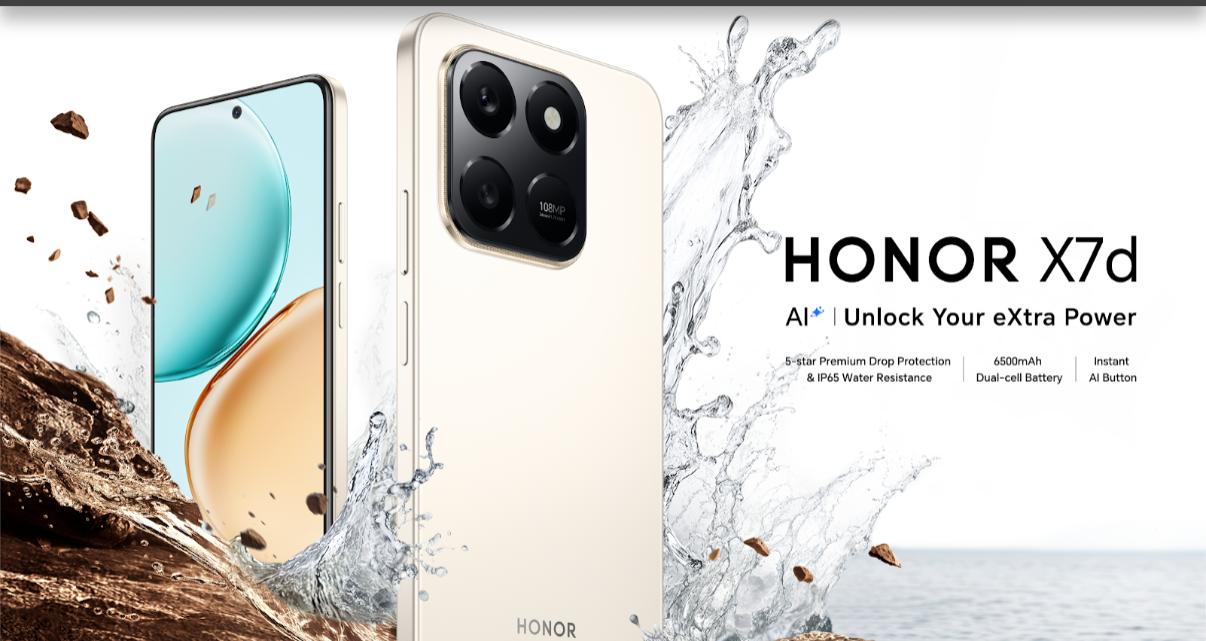 HONOR X7d dan X6c Tawarkan Kamera 108 MP dan Fitur AI Mulai Rp2 Jutaan