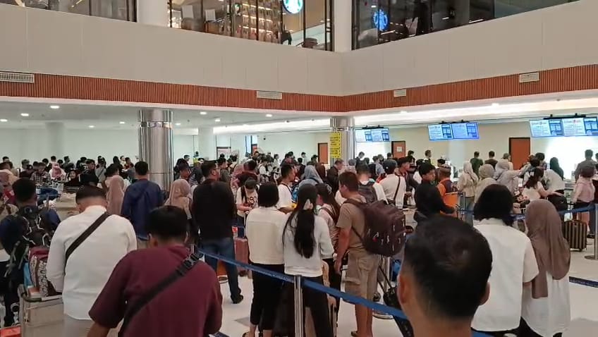 Pergerakan Penumpang Mudik Melalui Hang Nadim Batam Alami Peningkatan H -3 Idul Fitri