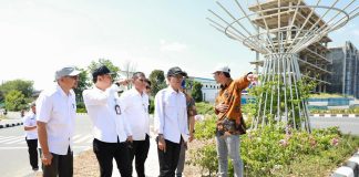 Percantik Wajah Kota, Amsakar Tinjau Proyek Taman hingga Infrastruktur Jalan dan Drainase
