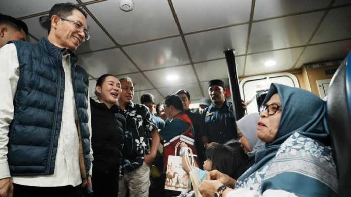 amsakar arus mudik arus mudik pelabuhan sekupang