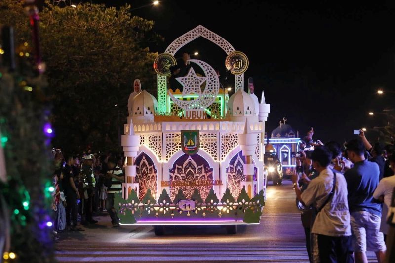 Batam Gelar Pawai Takbir Idulfitri, Start dari Dataran Engku Putri