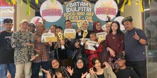 Along Alif Juarai Lomba Lagu Raya di Batam Idul Fitri Food and Art Fest lomba lagu raya