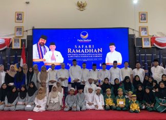 DPW NasDem Kepri dan DPD Karimun Gelar Bukber dan Santuni Anak Yatim DPW Nasdem Kepri