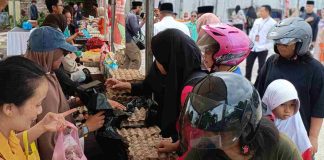 DPPP Tanjungpinang Gelar Gerakan Pangan Murah di Kampung Bulang gerakan pangan murah tanjungpinang