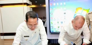 Amsakar Teken Kerja Sama Pembangunan Pasar Induk Jodoh dengan PT UJKM pembangunan pasar induk jodoh