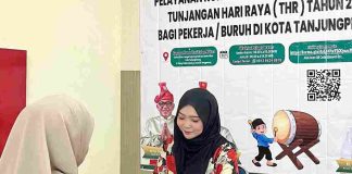 Disnaker Tanjungpinang Ingatkan Perusahaan Bayar THR Tepat Waktu THR di Tanjungpinang