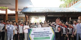 Sulap Sampah Jadi Karya, PLN IP UBP Kepri Edukasi Generasi Muda Soal Peduli Lingkungan