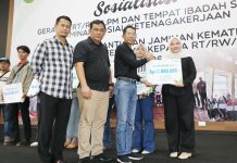 10 Ahli Waris Terima Santunan Rp420 Juta