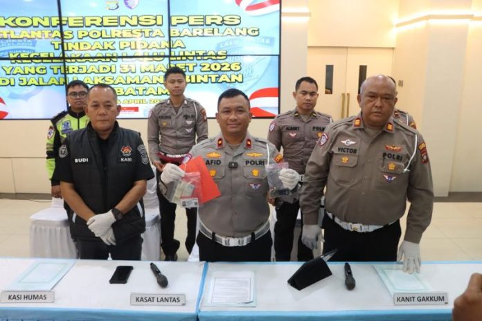 tabrak lari SDN 001 Batam