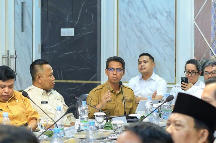 Hadiri Pra Sosek Malindo Meranti, Bupati Karimun Dorong Penerbitan Spesial Pass Bagi Pekerja Perbatasan