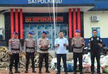 Sat Polairud Gagalkan Pengiriman 9,5 Ton Timah Ilegal di Karimun, Dua Pelaku Diamankan