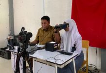 Disdukcapil Sasar Program Perekaman KTP-el Pemula dan IKD ke Sekolah di Karimun