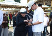 Li Claudia Cek Progres Jalan dan Drainase di Sejumlah Titik