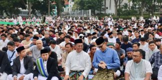 Ribuan Warga Salat Iduladha di Engku Putri, Sekda Sampaikan Pesan Menyentuh