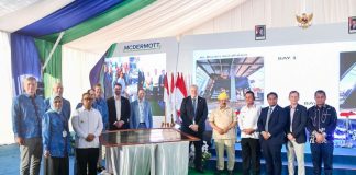 McDermott Resmikan Fasilitas Pendukung Proyek Energi Angin