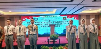 Dua Pelajar Batam Siap Bertarung di Seleksi Paskibraka Nasional seleksi paskibraka nasional