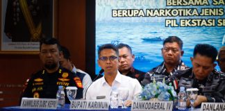 Bupati Karimun Apresiasi Lanal Gagalkan Penyelundupan Narkoba, Ini Pesan Pentingnya