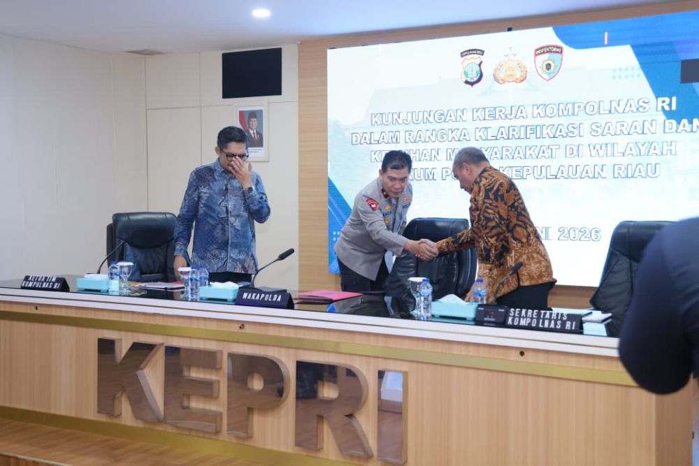 Kompolnas Evaluasi Kinerja Polda Kepri, Tekankan Profesionalisme