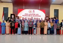 Pengurus Ranting IBI Natuna Dilantik, Bidan Diminta Tingkatkan Profesionalisme