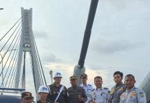 Patroli Gabungan Tertibkan Parkir di Jembatan Barelang