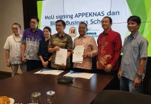 APPEKNAS dan BINUS Teken MoU Pengembangan SDM, Perkuat Kompetensi Konstruksi Infrastruktur