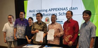 APPEKNAS dan BINUS Teken MoU Pengembangan SDM, Perkuat Kompetensi Konstruksi Infrastruktur