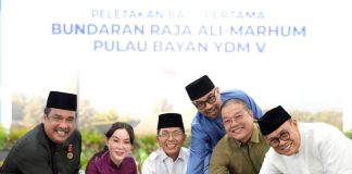 Kepala BP Batam Mulai Bangun Bundaran Raja Ali Marhum Pulau Bayan