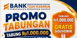 BPR Tuah Karimun Hadirkan Promo Tabungan Berhadiah Suvenir Menarik