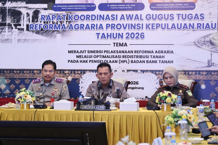 Kepri Pacu Reforma Agraria Lewat Redistribusi Tanah