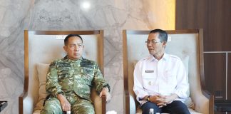 Panglima TNI Kunjungi Kepri, Amsakar Sambut di Batam Sebelum Bertolak ke Lingga