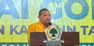 Terpilih Aklamasi, Raja Rafiza Jabat Ketua DPD Partai Golkar Karimun