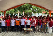 Semangat Kemerdekaan, DPD PKS Karimun Gelar Permainan Rakyat dan Lantik Garuda Keadilan